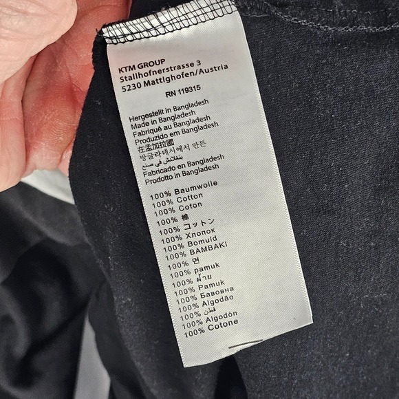 KTM Signature Ready To Race Tee Shirt Mens XL Regular Fit Short Sleeve Crew Neck - Picture 8 of 9